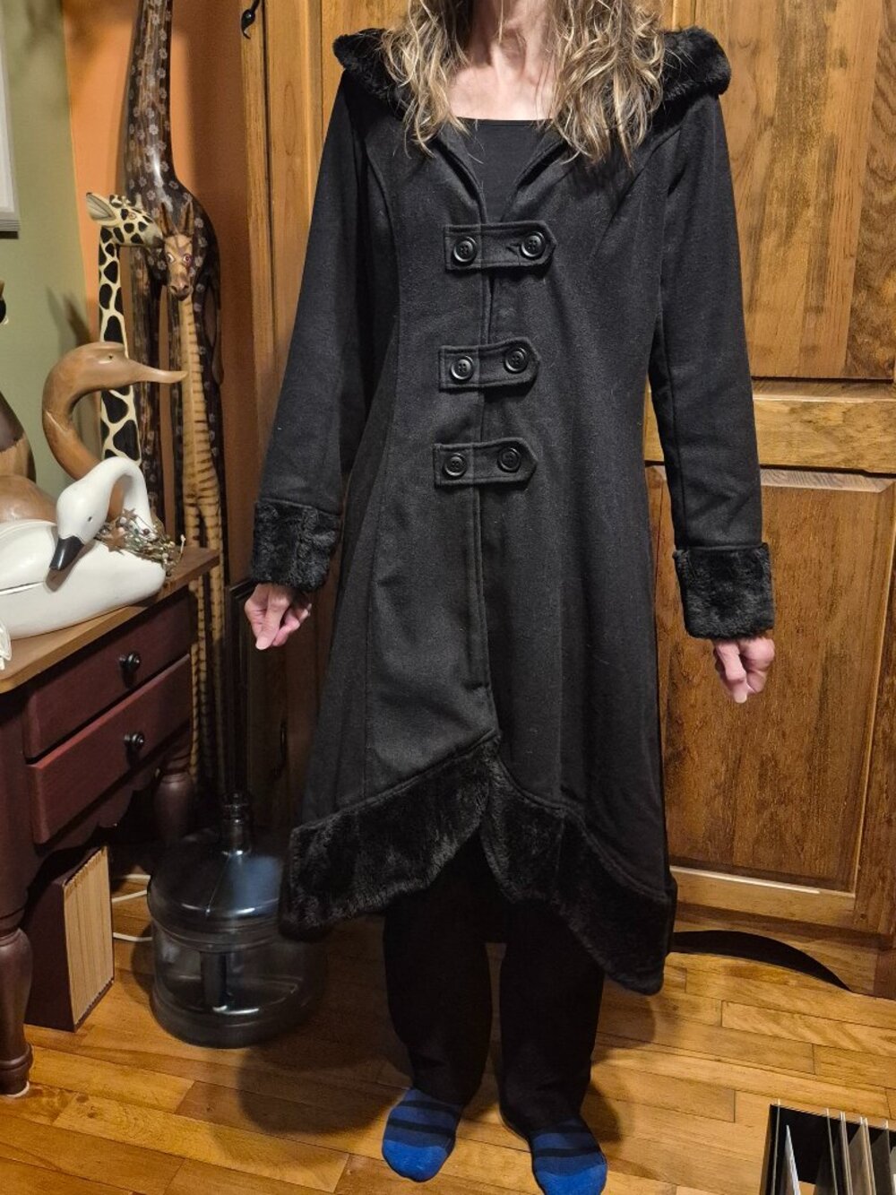 Autumn dress coat, medieval style